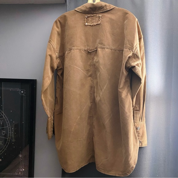 Free People Baby Cord Button-Down Jacket - Picture 6 of 11